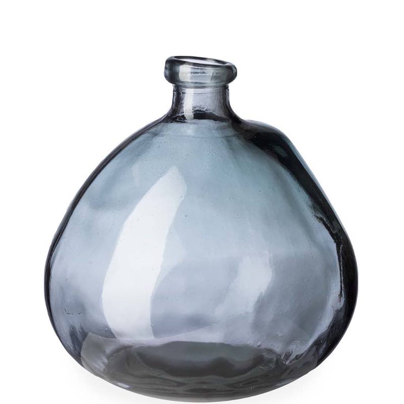 Askew Recycled Glass Balloon Vase, 9